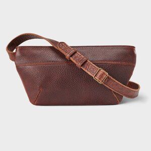 Duluth Trading Co Leather Waist Bag - New with tags